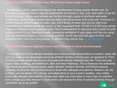 10 Health Benefits of using Air Purifier