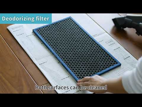 2. Cleaning Sharp "Plasmacluster" Air Purifiers HEPA & Carbon filters