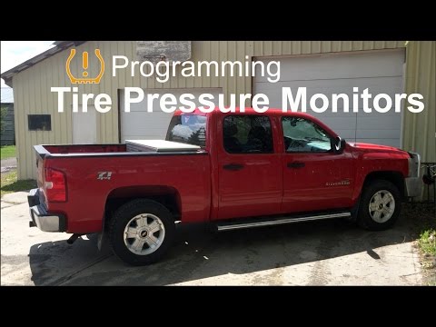 2011 Silverado: Programming the Tire Pressure Monitoring System (TPMS)