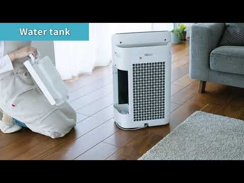 3. Cleaning Sharp "Plasmacluster" Air Purifiers humidifier water tank