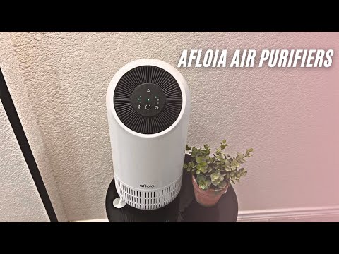 Afloia Air Purifiers with HEPA Filter Review & Test | Remove 99.99% Smoke, Allergies, Odor
