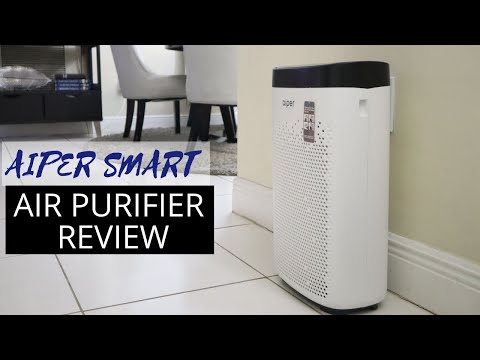 AIPER SMART AIR PURIFIER REVIEW | BEST AIR PURIFIER FOR LARGE ROOMS| PETS| SMOKE| DUST PARTICLES