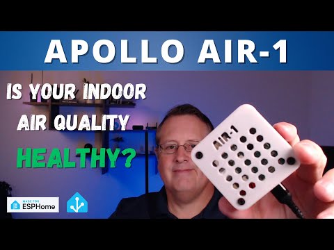 Air Quality Alerts when unhealthy using the Apollo Automation AIR-1 and Home Assistant.