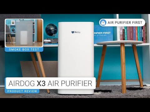 Airdog X3 Air Purifier Review (Performance Test and Smoke Box)