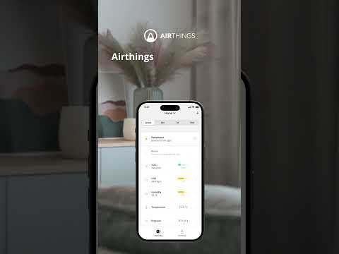 Airthings | Keep track of indoor air pollution
