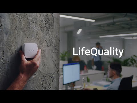 Ajax LifeQuality: smart air quality monitor with CO2 sensor
