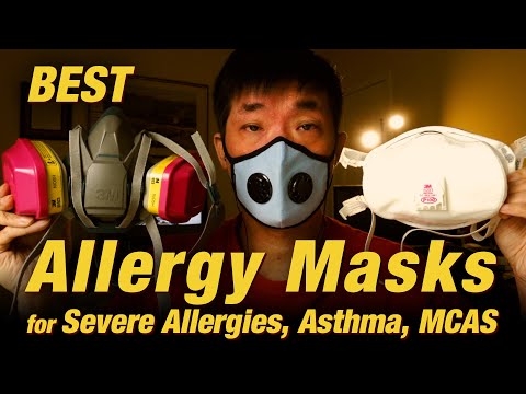 Allergy Mask Guide for Severe Allergies, Asthma, Pollution. Covid-19, n95, Vogmask, 3M. | Ep.221