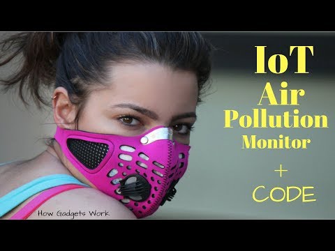 Arduino IoT Air Pollution Monitor  with Code (DIY)