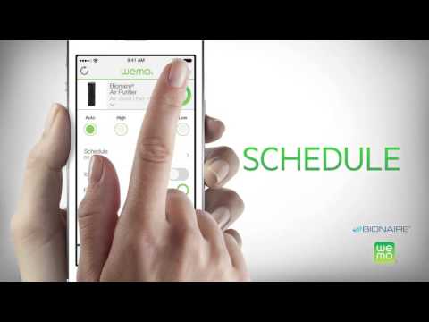 Bionaire® True HEPA Smart Air Purifier enabled by WeMo® – How To Use (Overview) EN