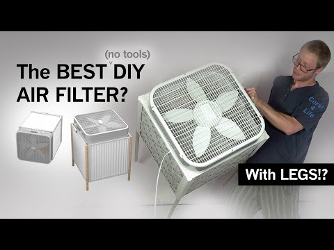 Build & TEST 3 DIY Corsi-Rosenthal Box Fan Air Filters