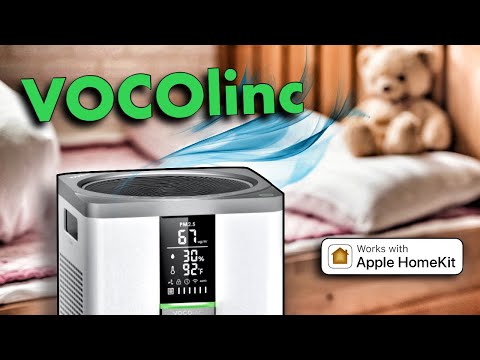 CLEAN your Smart Home AIR with the VOCOlinc PureFlow Smart Purifier – for HomeKit