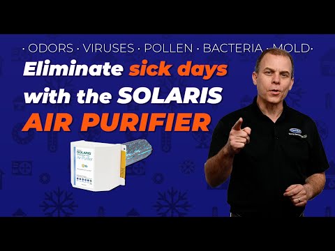 Cleaner, Crisper, Healthier Indoor air with the Solaris Air Purifier
