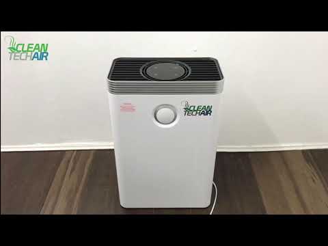 CleanTech-Air Air Purifier with UV Light Sanitizer + 5 Stage Filtration System
