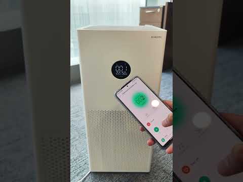Come home to fresh air with #XiaomiSmartAirPurifier4Lite 🌬️🍃 Use Mi Home app to enable purification