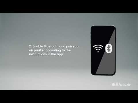 Connecting your Protect air purifier to the Blueair app