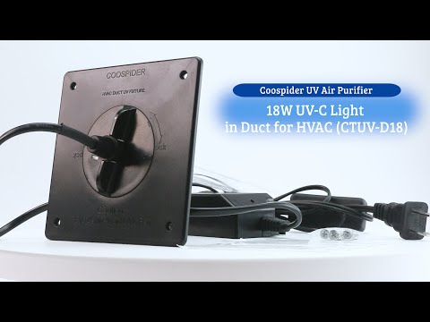 Coospider UV Air Purifier for Whole house