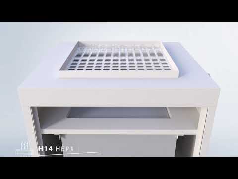 Daikin Air Filtration Unit (DAFU) 3D Animation