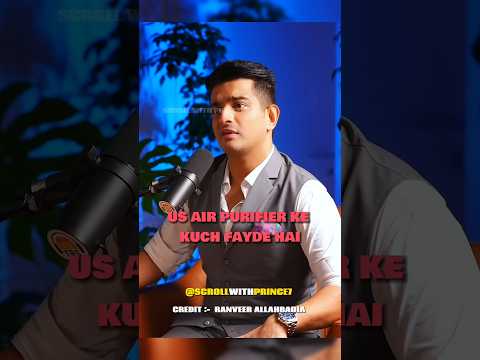 Did the Air Purifiers Really Works ? π€¨π II ft: @ranveerallahbadia #airpurifier #air #shorts