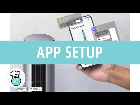 Dreo Air Purifier Tower Fan App Setup (MC710S)