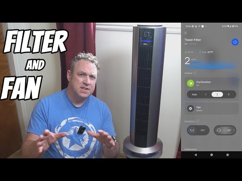Dreo Air Purifier Tower Fan – Perfect tower fan, air purifier combo!