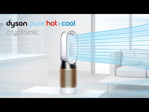 Dyson Pure Hot + Cool Cryptomic™. Projects purified air throughout your room