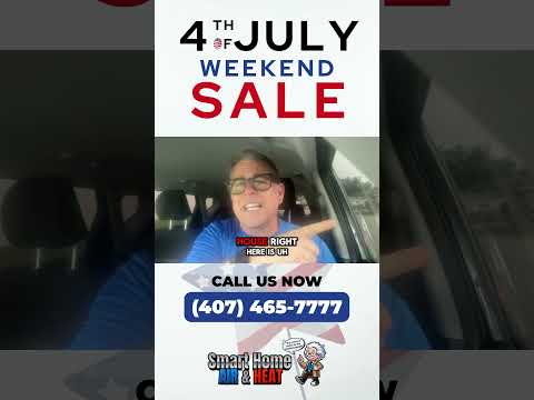 🔥 4th of July HVAC Specials + FREE Vacation | Smart Home Air and Heat