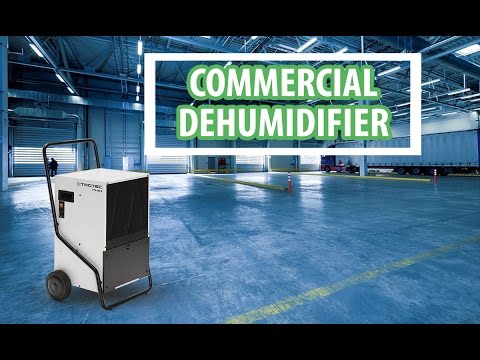German Commercial Dehumidifier for reducing humidity in warehouses, factories, basements | TTK 650S