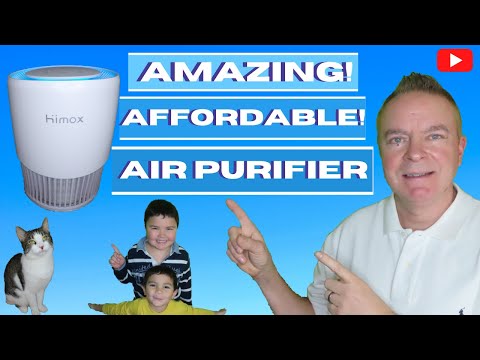 HIMOX H06 SMART AIR PURIFIER UNDER $100. DEMOSTRATION/REVIEW
