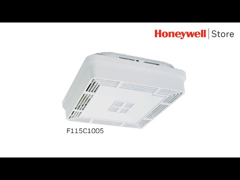 Honeywell Commercial Ceiling Mount Media Air Cleaner With 95% Media Filter (F115C1005)