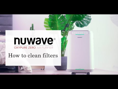 How to clean Nuwave Oxypure Zero Smart Air Purifier Filters