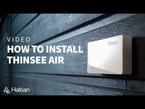 How to install Thingsee AIR IoT device