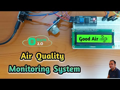 How to Monitor Air Quality | Air Quality Monitoring System | ESP32 | Blynk IOT Projects