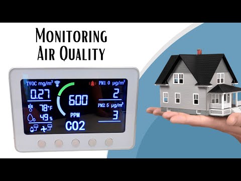 How To Use The GZAIR WiFi Smart Air Quality Monitor