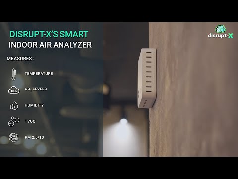 Indoor Air Quality Monitoring via IoT Use Case from Disrupt-X