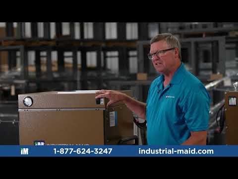 Industrial Maid AZTech I-Series 1500iP Portable Commercial Air Purifier Product Demonstration