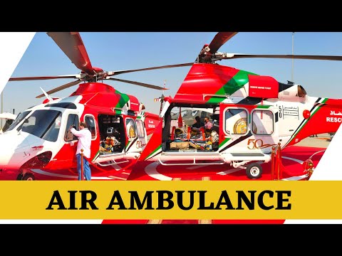 Inside AIR AMBULANCE Helicopter of UAE | SNA Aviation World