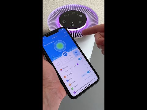 Installing the GOVEE APP for the Govee H7120 Air Purifier with Aromatherapy!!