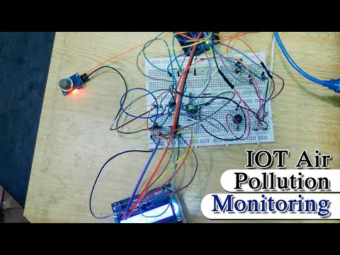 IOT Air Pollution Monitoring using Arduino