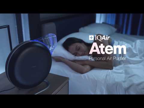 IQAir Atem Desk Air Purifier Travel Commercial