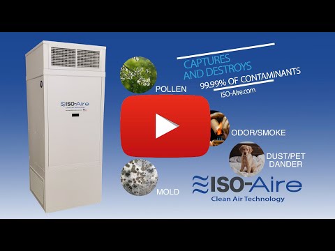 ISO-Aire Clean Air Commercial Air Purifier for Schools and Businesses – Air Filtration for Schools