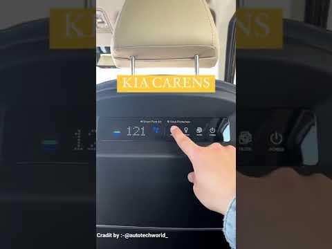 Kia Carens – Smart air purifier with virus and bacteria protection #shorts #kia #carens