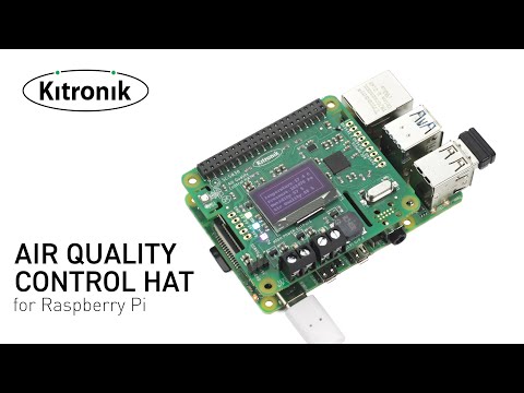 Kitronik Air Quality Control HAT for Raspberry Pi