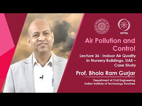 Lecture 36: Indoor Air Quality in Nursery Buildings, UAE – Case Study