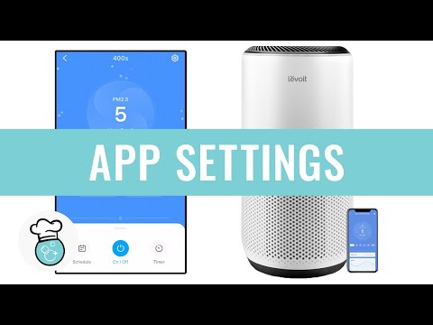 LEVOIT Air Purifier Core 400S App Settings Tutorial