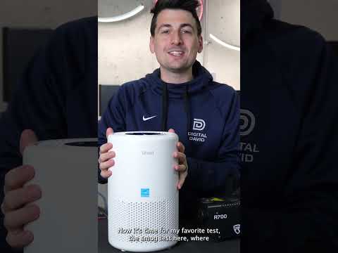 Levoit Core 200S Air Purifier: Pure Air Power! #shorts