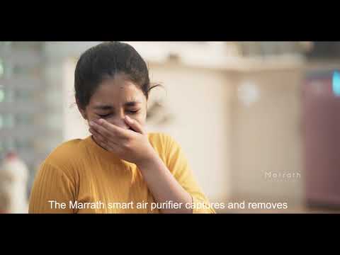 Marrath Smart Wi-Fi Air Purifier HEPA Filter and Mobile APP