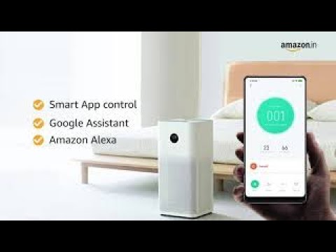Mi Air Purifier 3 with True HEPA Filter and Smart App Connectivity