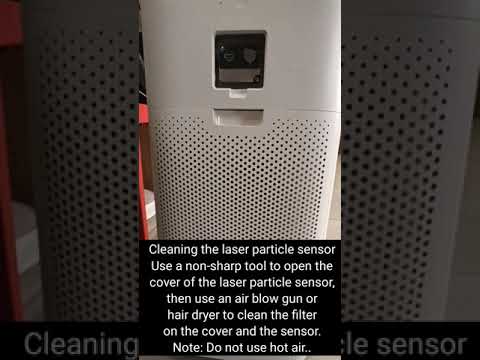 Mi Smart Air Purifier 4 Pro – How to clean laser particle sensor