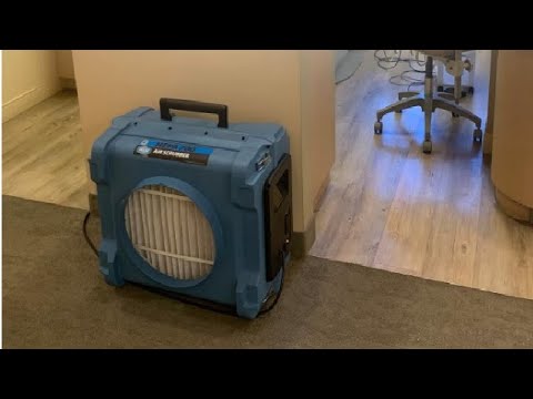 MOUNTO HEPA500 Commercial 500cfm Air Purifier Hepa Air Scrubber Negative Air Machine Review