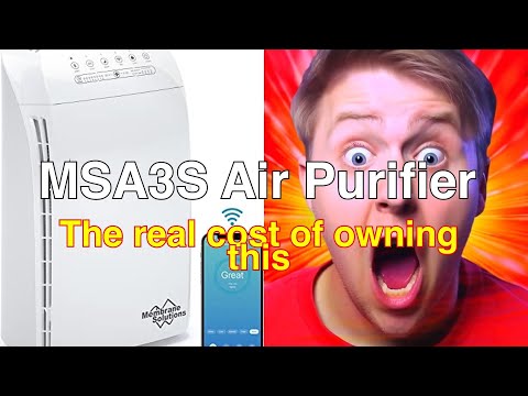MSA3S Smart Air Purifier for Home Large Room and Bedroom Review – Alexa & APP Control